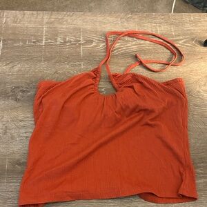 Women's Rust Halter Top